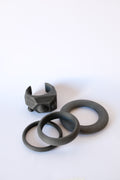 Black Bracelets Set